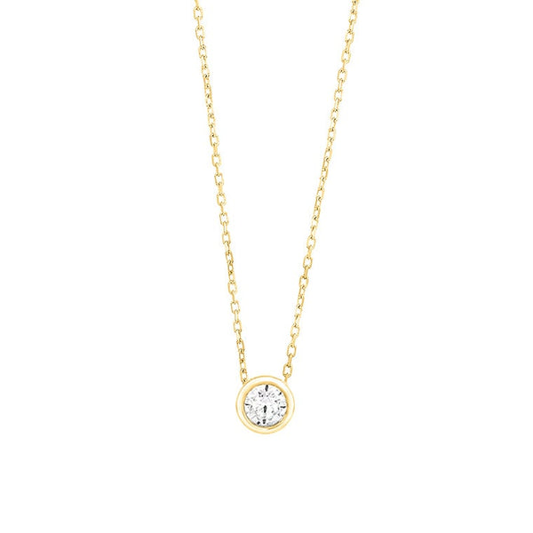 Met diamant - 0,15ct. - Hutjens Diamond - 18k Geelgoud