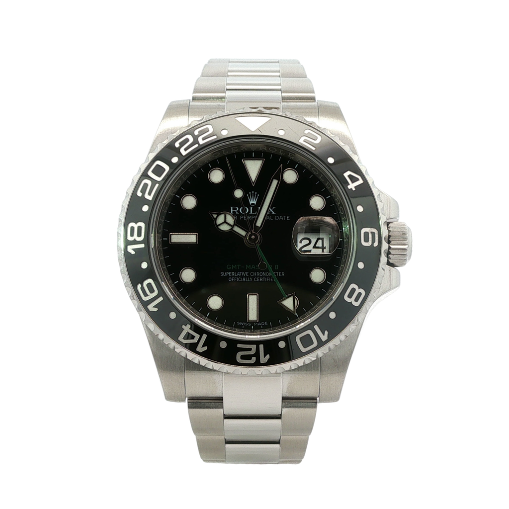 Rolex GMT-Master II 116710LN zwarte wijzerplaat