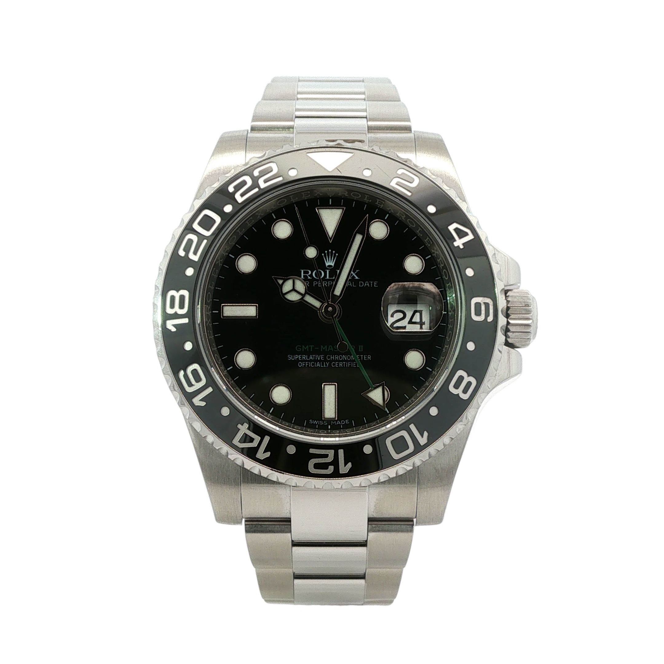 Rolex GMT-Master II 116710LN zwarte wijzerplaat