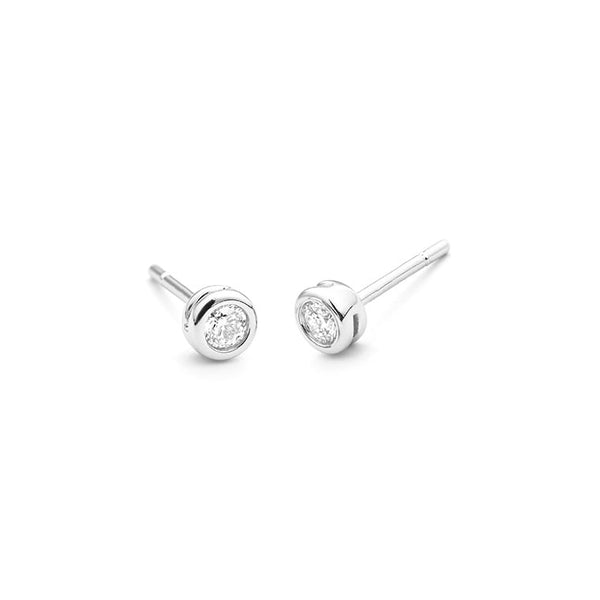 Rond- 0.20ct. - Hutjens Diamond - 18k Witgoud