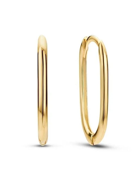 Grand Place Oval - Small - Jackie - 14k Geelgoud