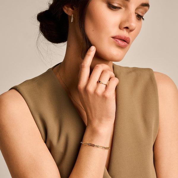 Armband - Blush - 14k Geelgoud