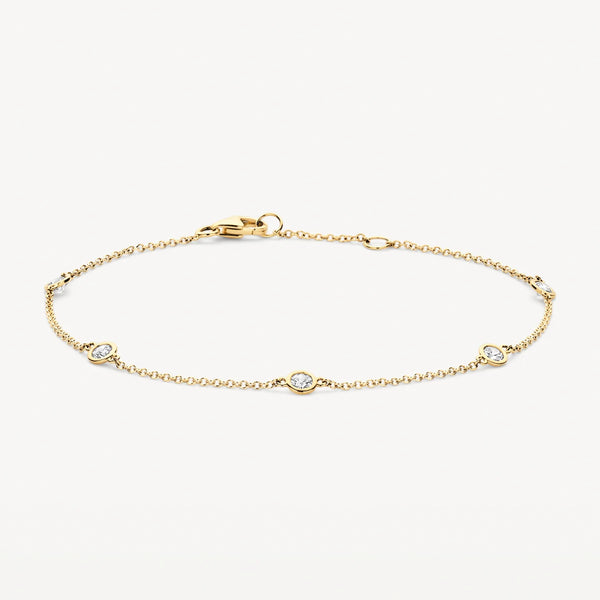 Armband - Blush - 14k Geelgoud