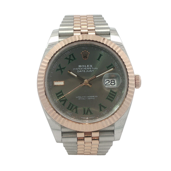 SOLD - Rolex Datejust 41 "Wimbledon" 126331 2023