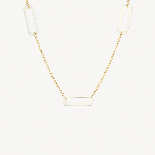 Ketting - Blush - 14k Geelgoud