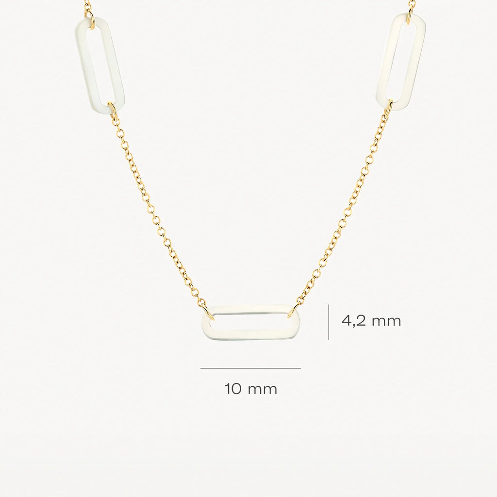 Ketting - Blush - 14k Geelgoud