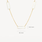 Ketting - Blush - 14k Geelgoud