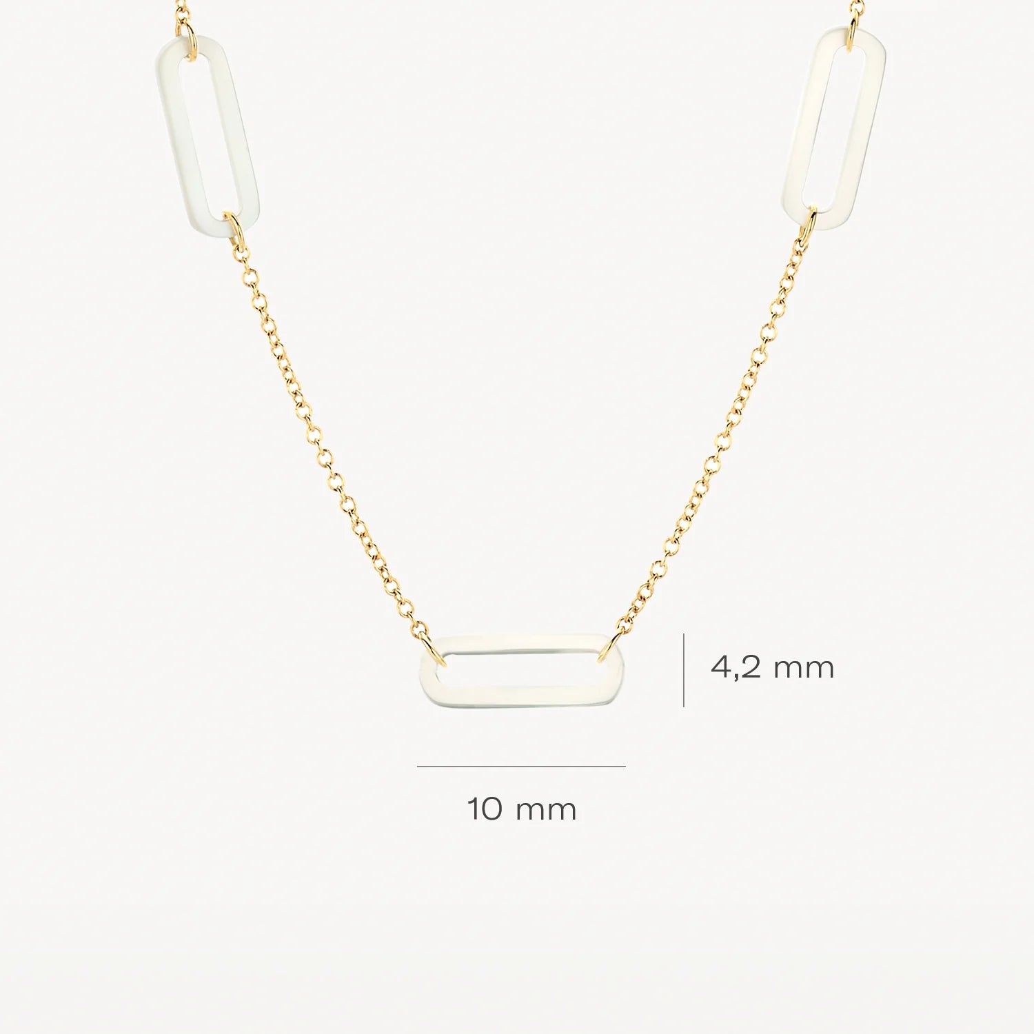 Ketting - Blush - 14k Geelgoud