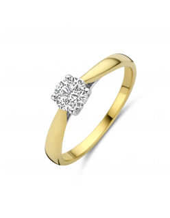 Mori Diamond LabGrown Collectie - 0,50 ct - Hutjens - 14k Geelgoud