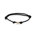 Satijn Armband Trio Tricolor 14k goud