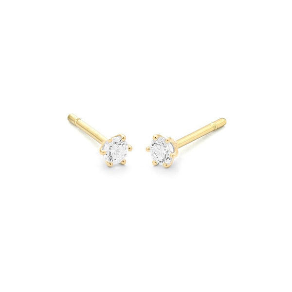 0.50ct. - 6 poot chaton - Hutjens Diamond - 14k Geelgoud