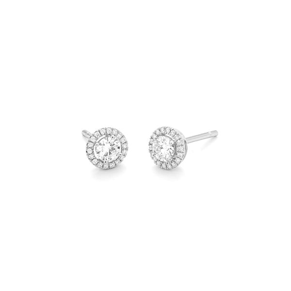 0.60ct. - Hutjens Diamond - 18k Witgoud
