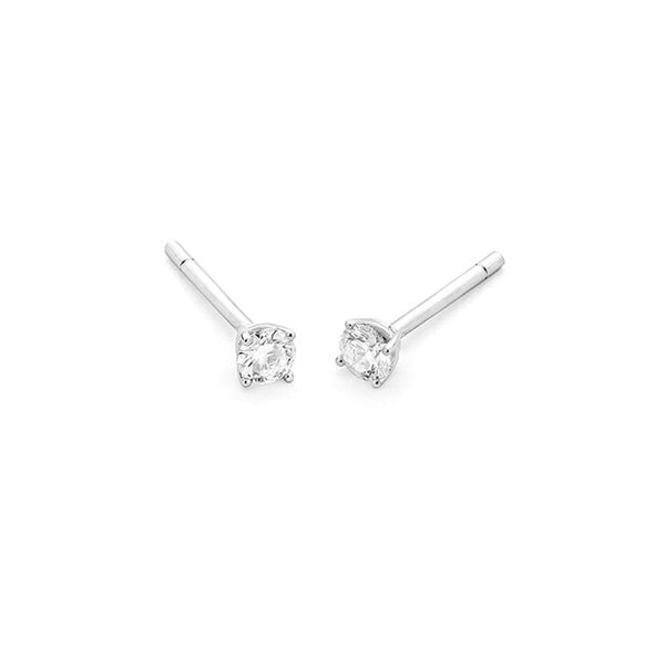 0.60ct. - 4 poot chaton - Hutjens Diamond - 18k Witgoud