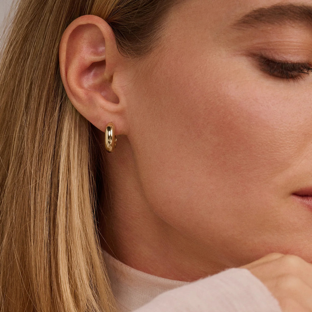 Oorstekers - Blush - 14k Geelgoud