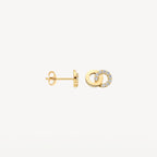 Oorstekers - Blush - 14k Geelgoud