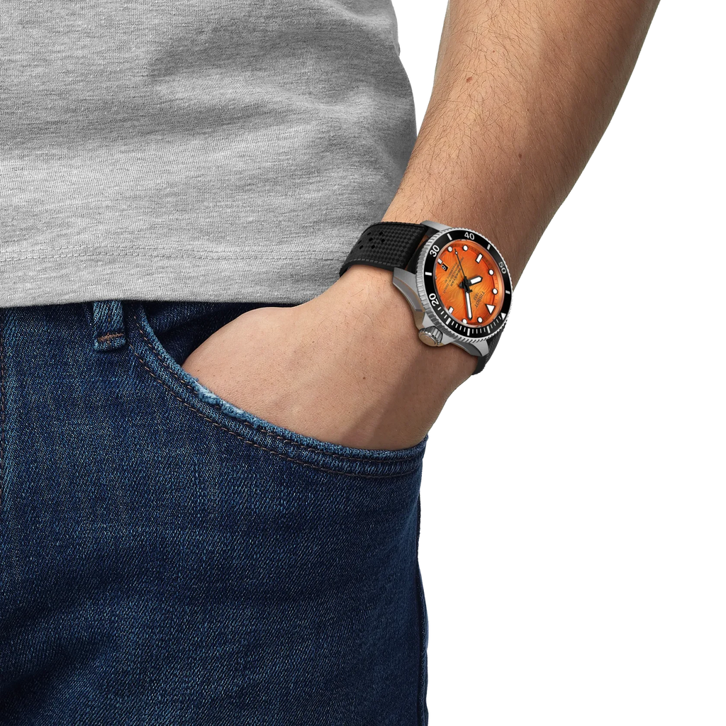 Seastar 2000 - Tissot - Roestvrij Staal - T1209071728100