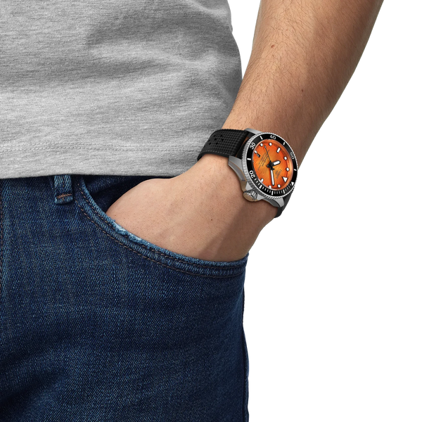 Seastar 2000 - Tissot - Roestvrij Staal - T1209071728100