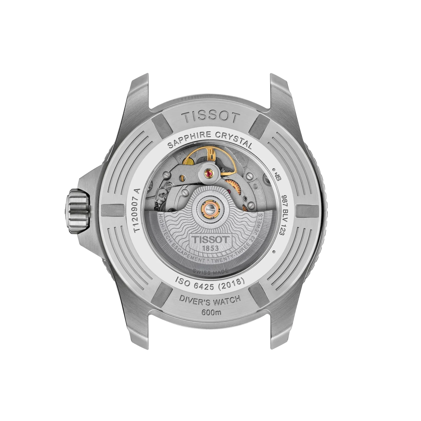 Seastar 2000 - Tissot - Roestvrij Staal - T1209071728100