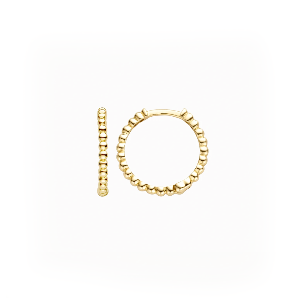 Oorstekers - Blush - 14k Geelgoud