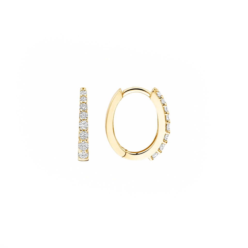 Oorstekers - Blush - 14k Geelgoud