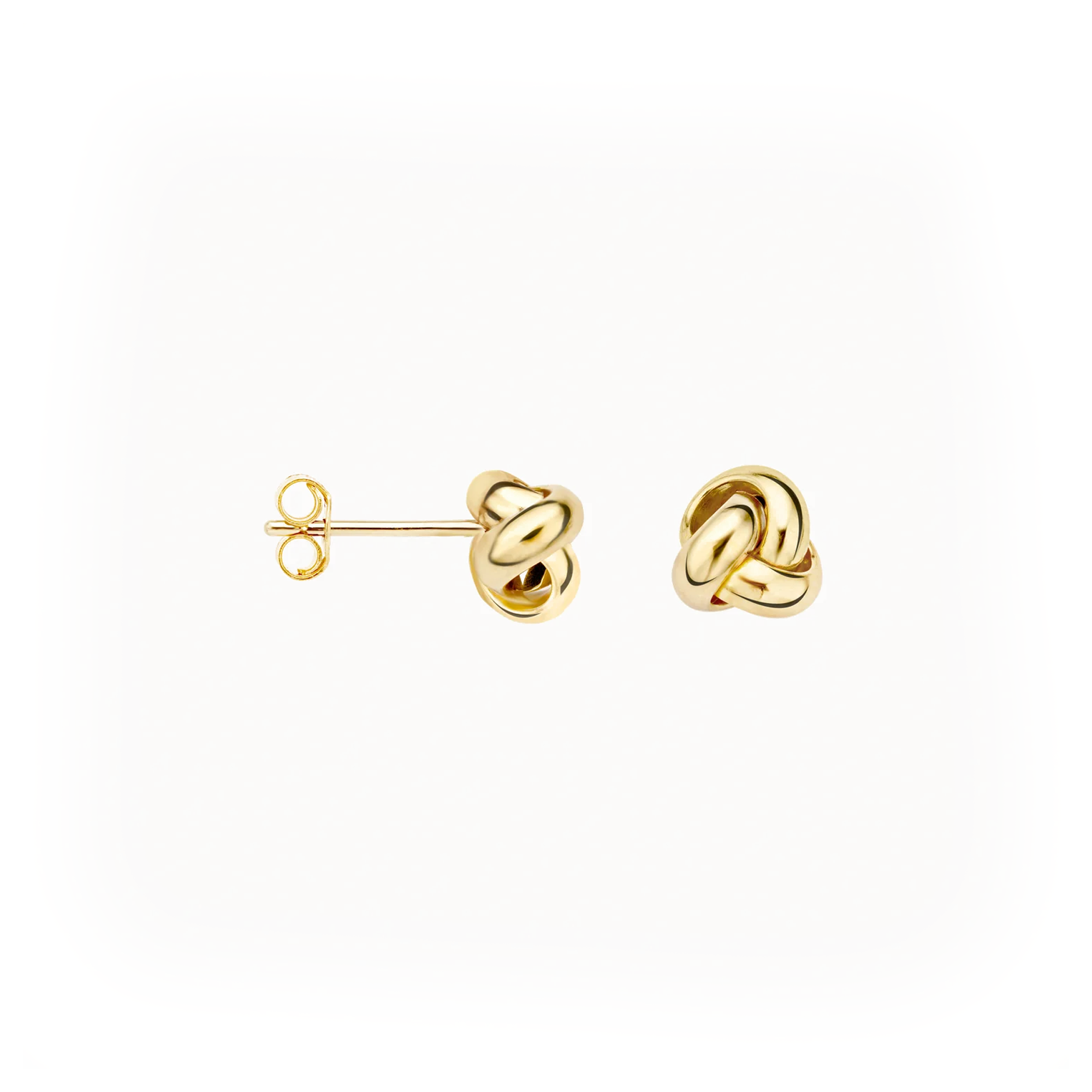 Oorstekers - Blush - 14k Geelgoud
