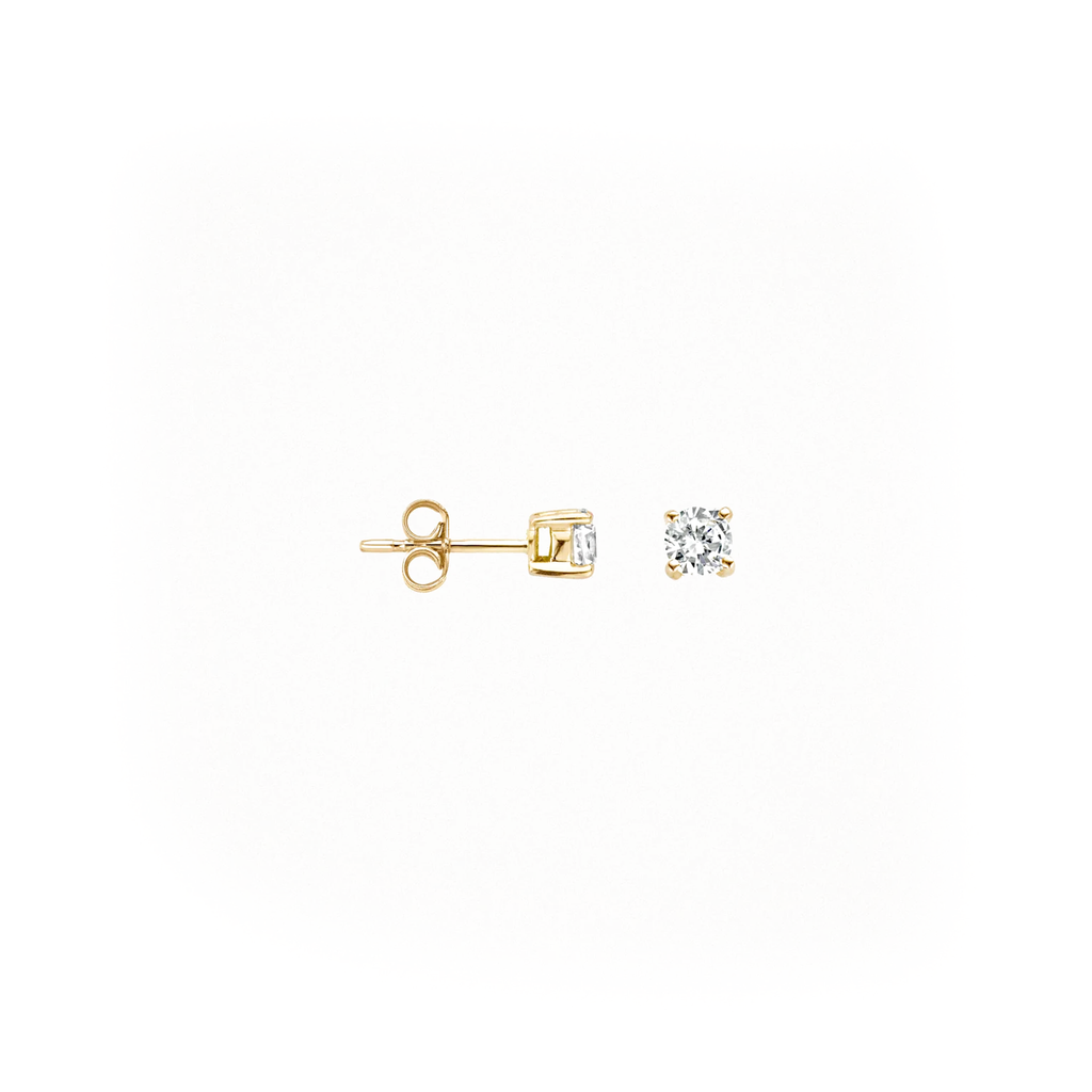 Oorstekers - Blush - 14k Geelgoud