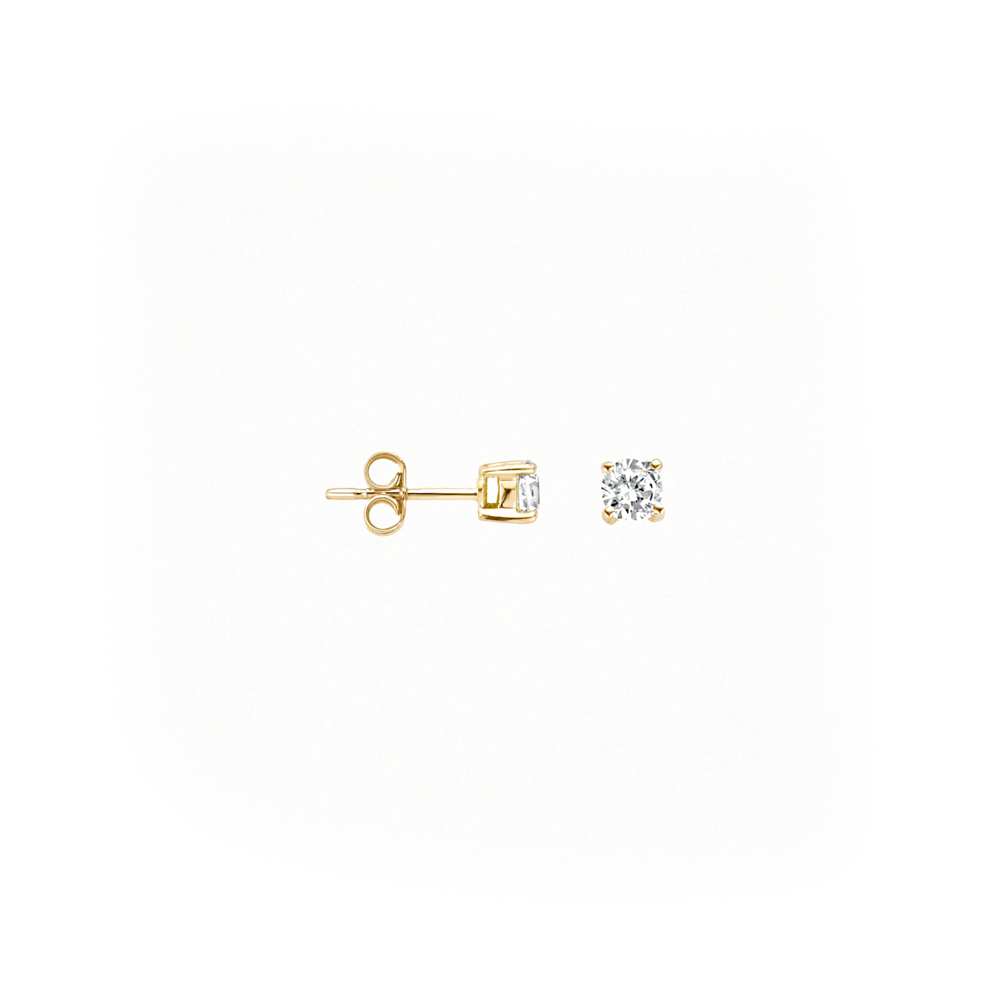 Oorstekers - Blush - 14k Geelgoud