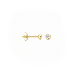 Oorstekers - Blush - 14k Geelgoud