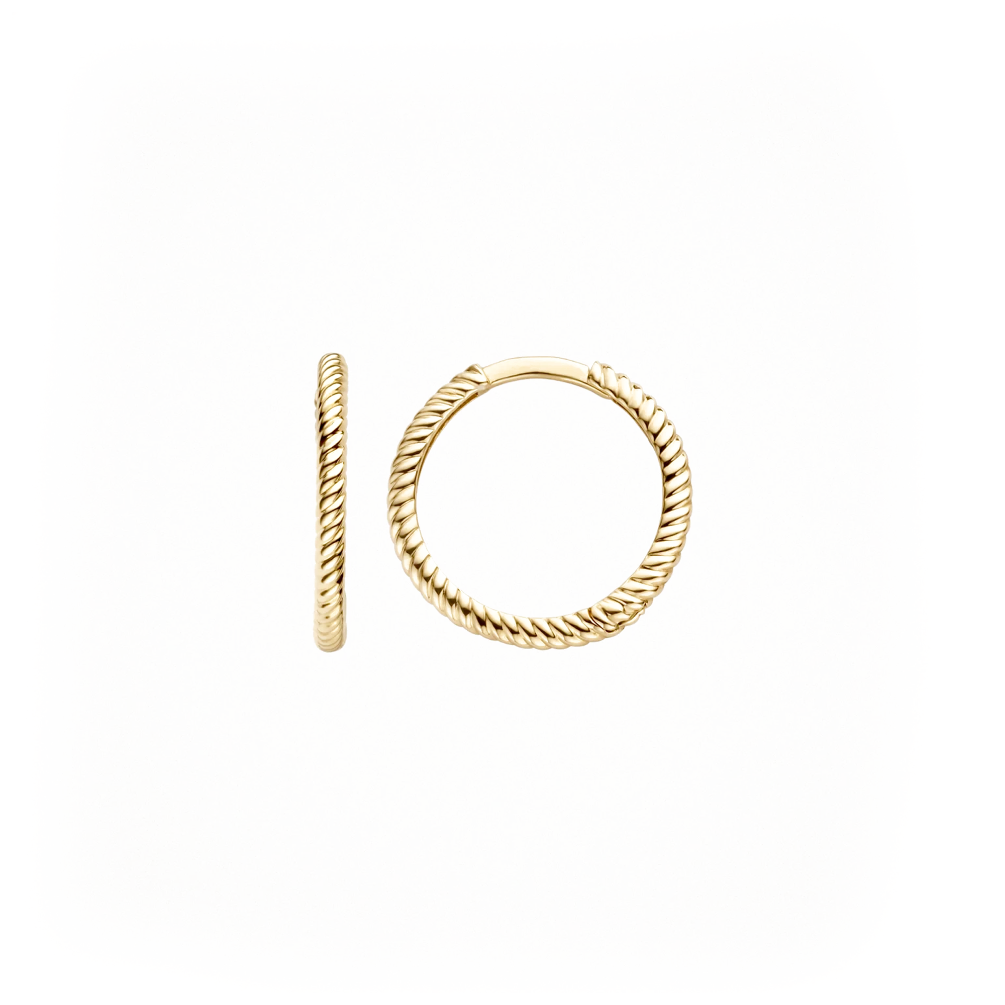 Oorstekers - Blush - 14k Geelgoud