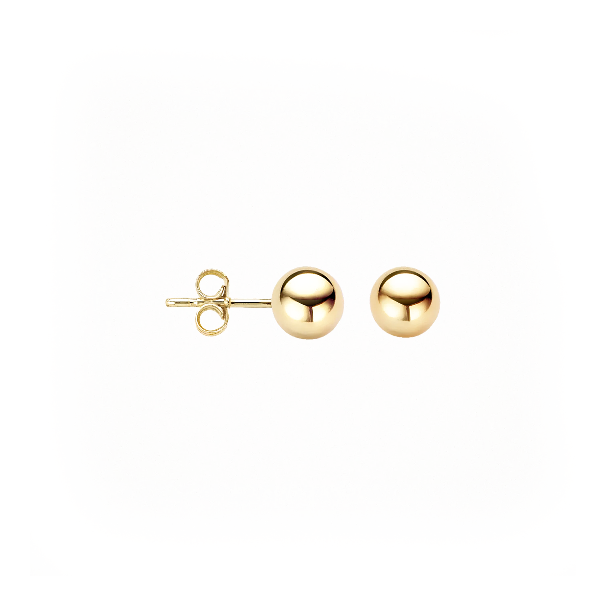 Oorstekers - Blush - 14k Geelgoud