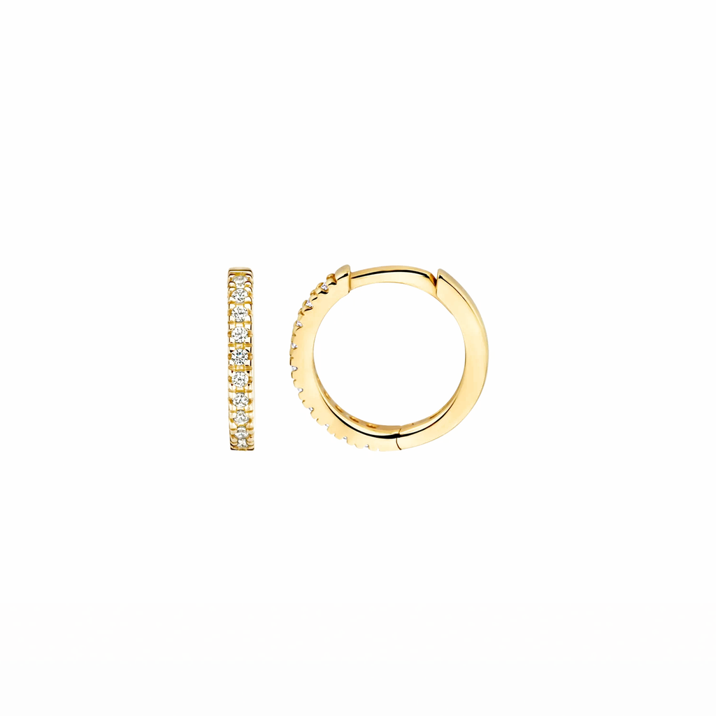 Oorstekers - Blush - 14k Geelgoud
