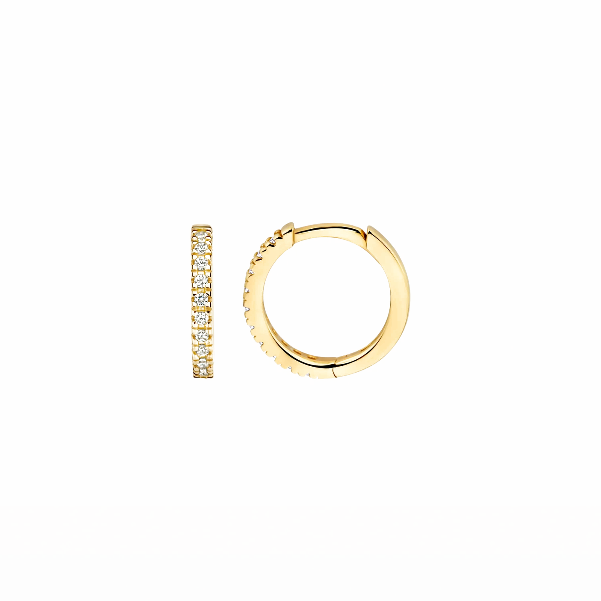 Oorstekers - Blush - 14k Geelgoud