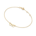 Moving Love Bracelet - Jackie - 14k Geelgoud