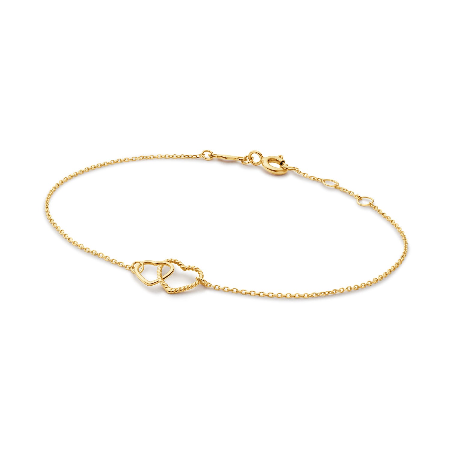 Connected Love Bracelet - Jackie - 14k Geelgoud
