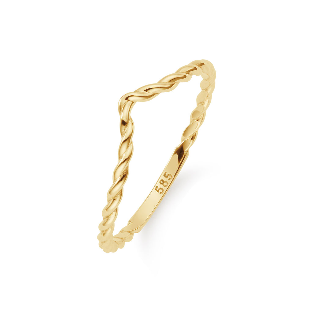 Impala ring - Jackie - 14k Geelgoud