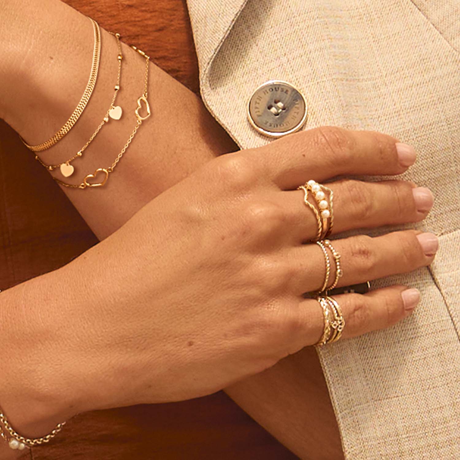 Impala ring - Jackie - 14k Geelgoud