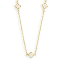 Klaver collier - Hutjens - 14k Geelgoud