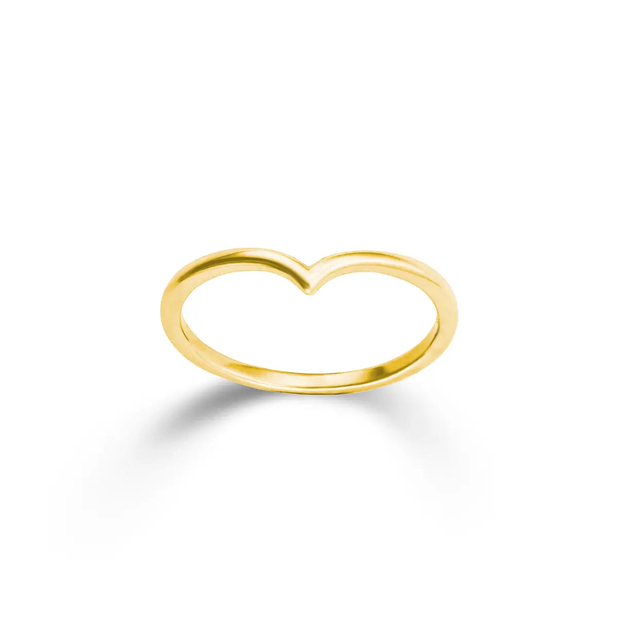 Geelgouden ring - Hutjens