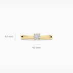 Ring - Blush Lab Grown - 14k Geelgoud