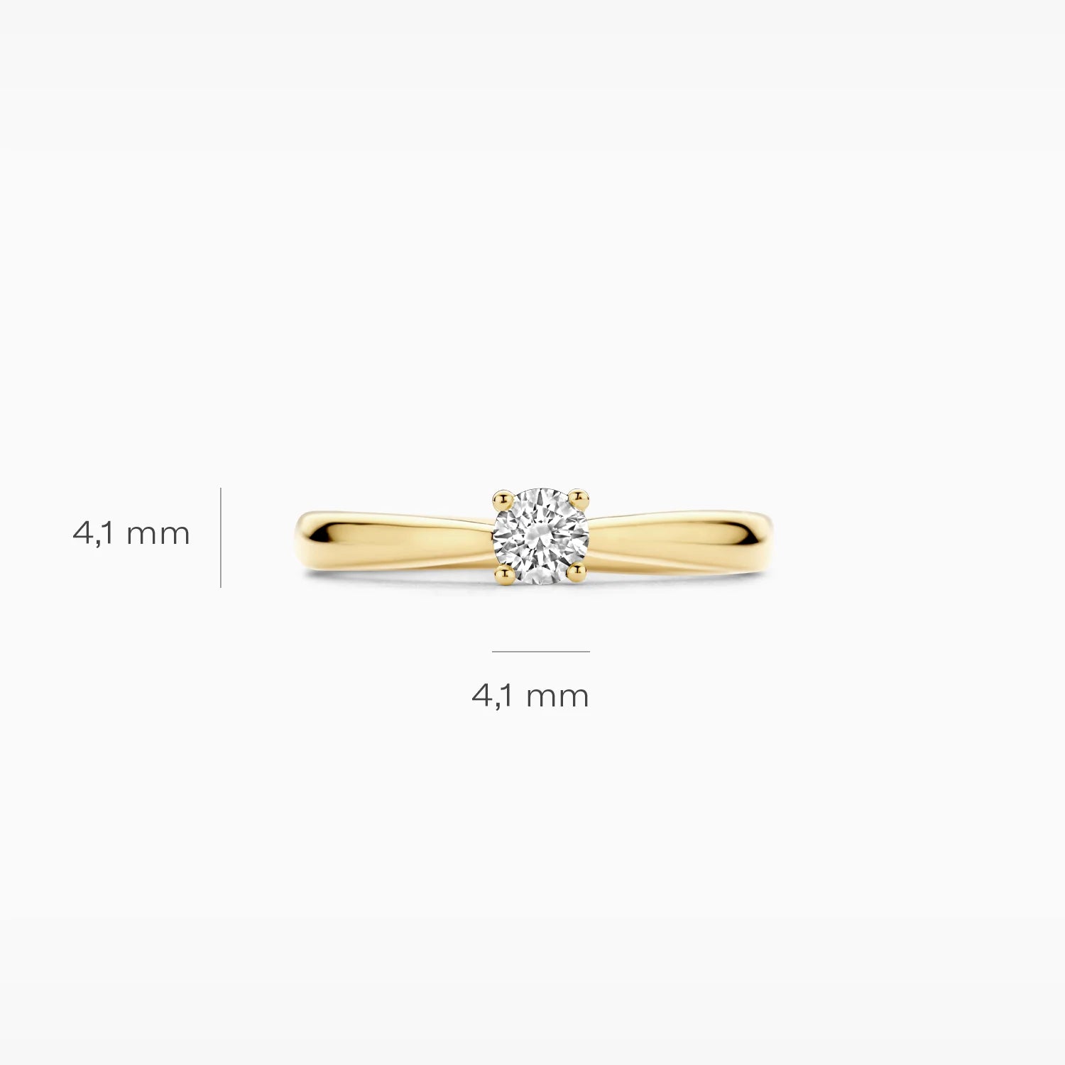 Ring - Blush Lab Grown - 14k Geelgoud