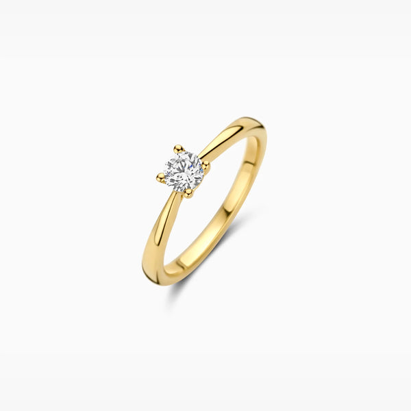 Ring - Blush Lab Grown - 14k Geelgoud