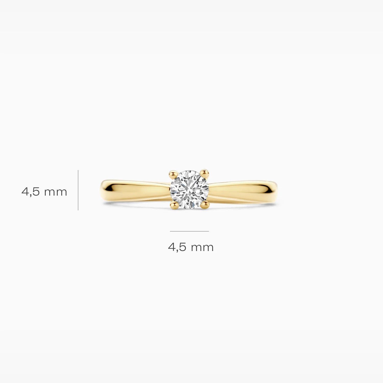 Ring - Blush Lab Grown - 14k Geelgoud