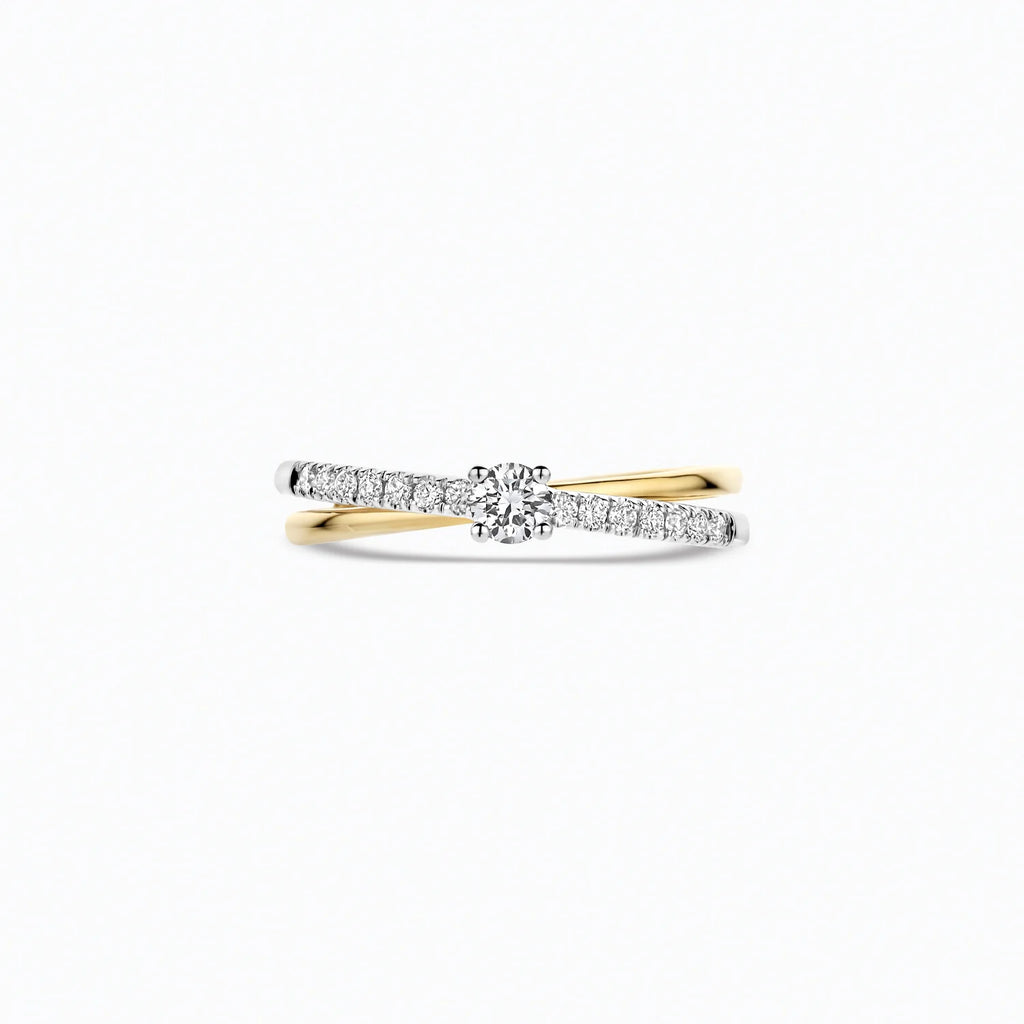 Ring - Blush Lab Grown - 14k Geelgoud
