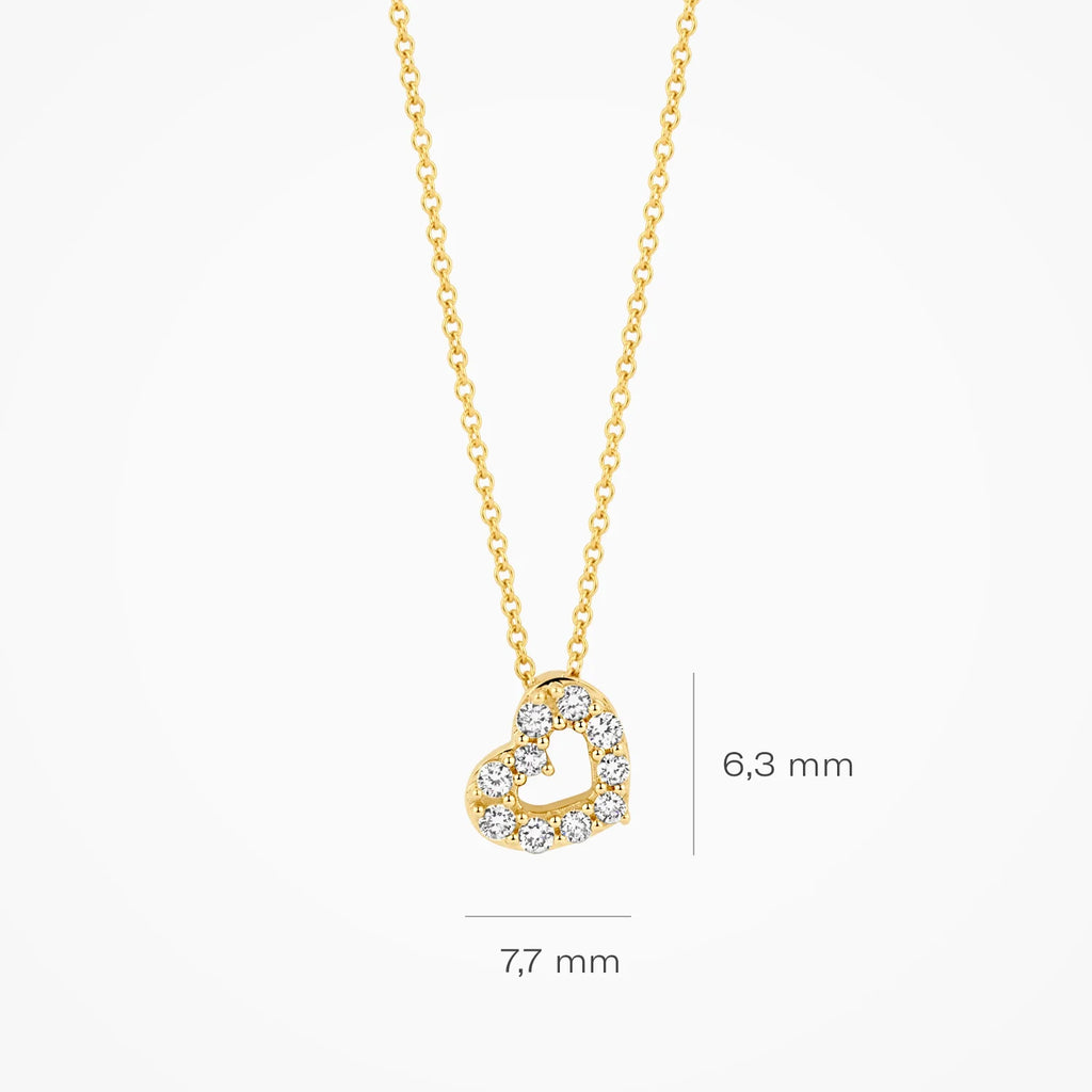 Ketting - Blush Lab Grown - 14k Geelgoud