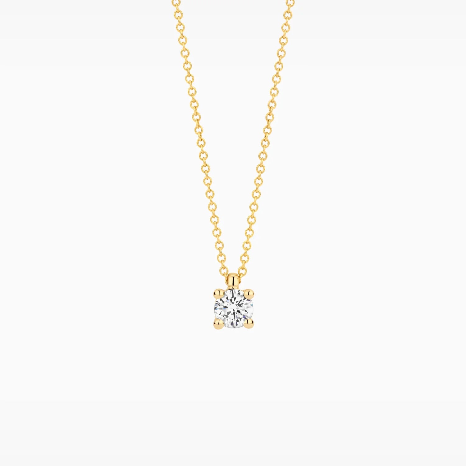 Ketting - Blush Lab Grown - 14k Geelgoud