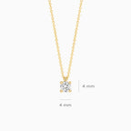 Ketting - Blush Lab Grown - 14k Geelgoud