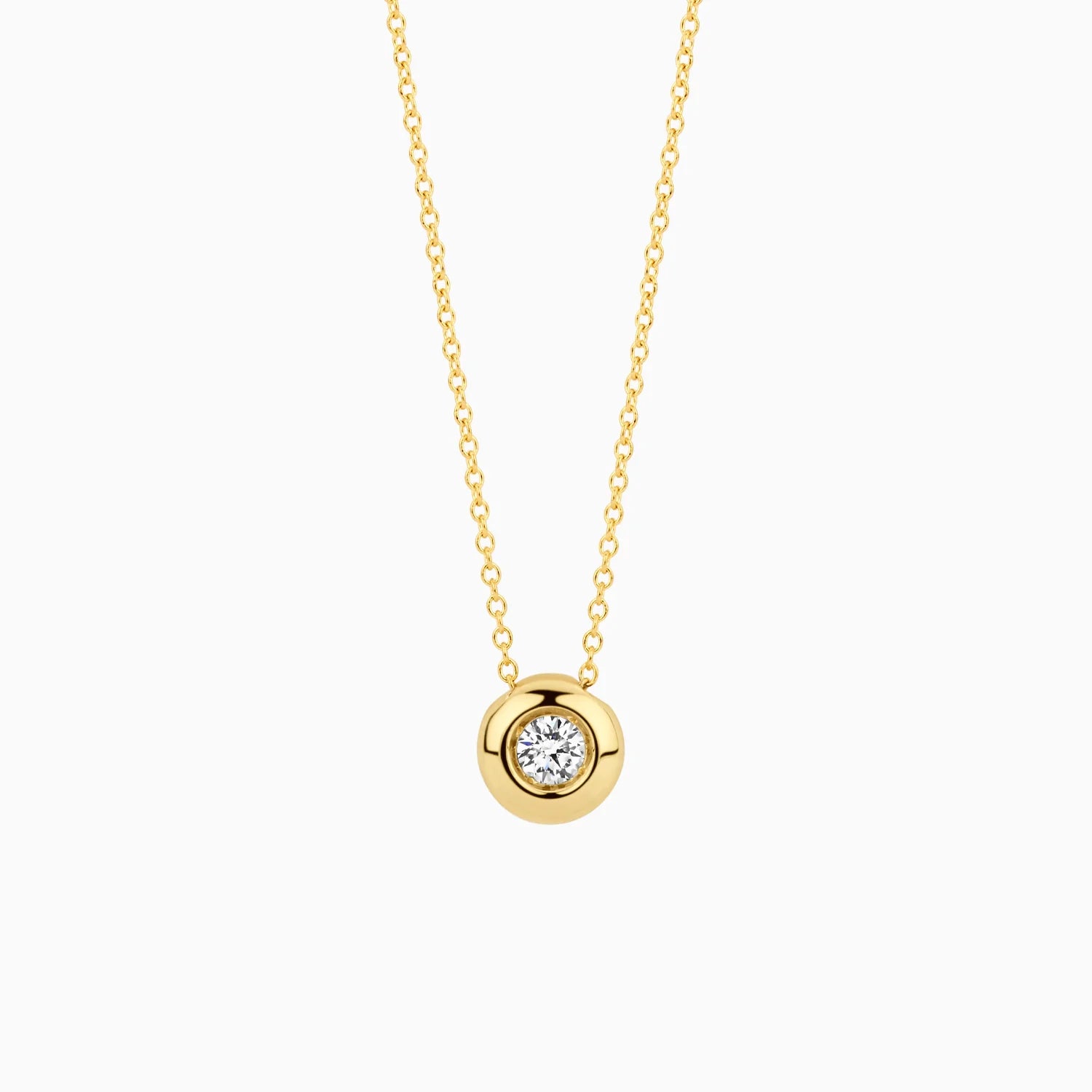 Ketting - Blush Lab Grown - 14k Geelgoud