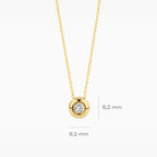 Ketting - Blush Lab Grown - 14k Geelgoud