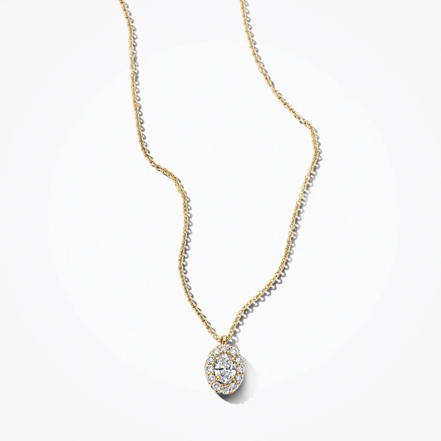 Ketting - Blush Lab Grown - 14k Geelgoud