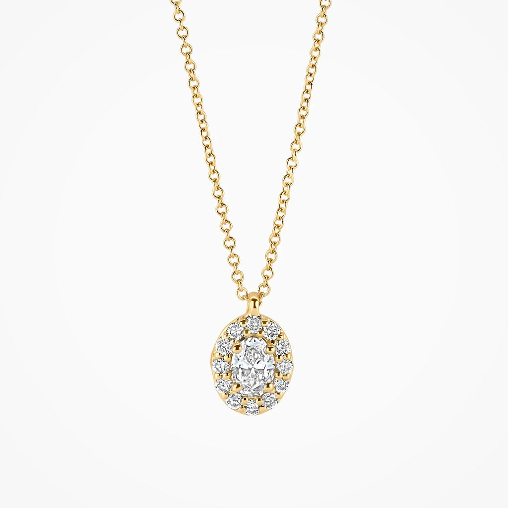Ketting - Blush Lab Grown - 14k Geelgoud